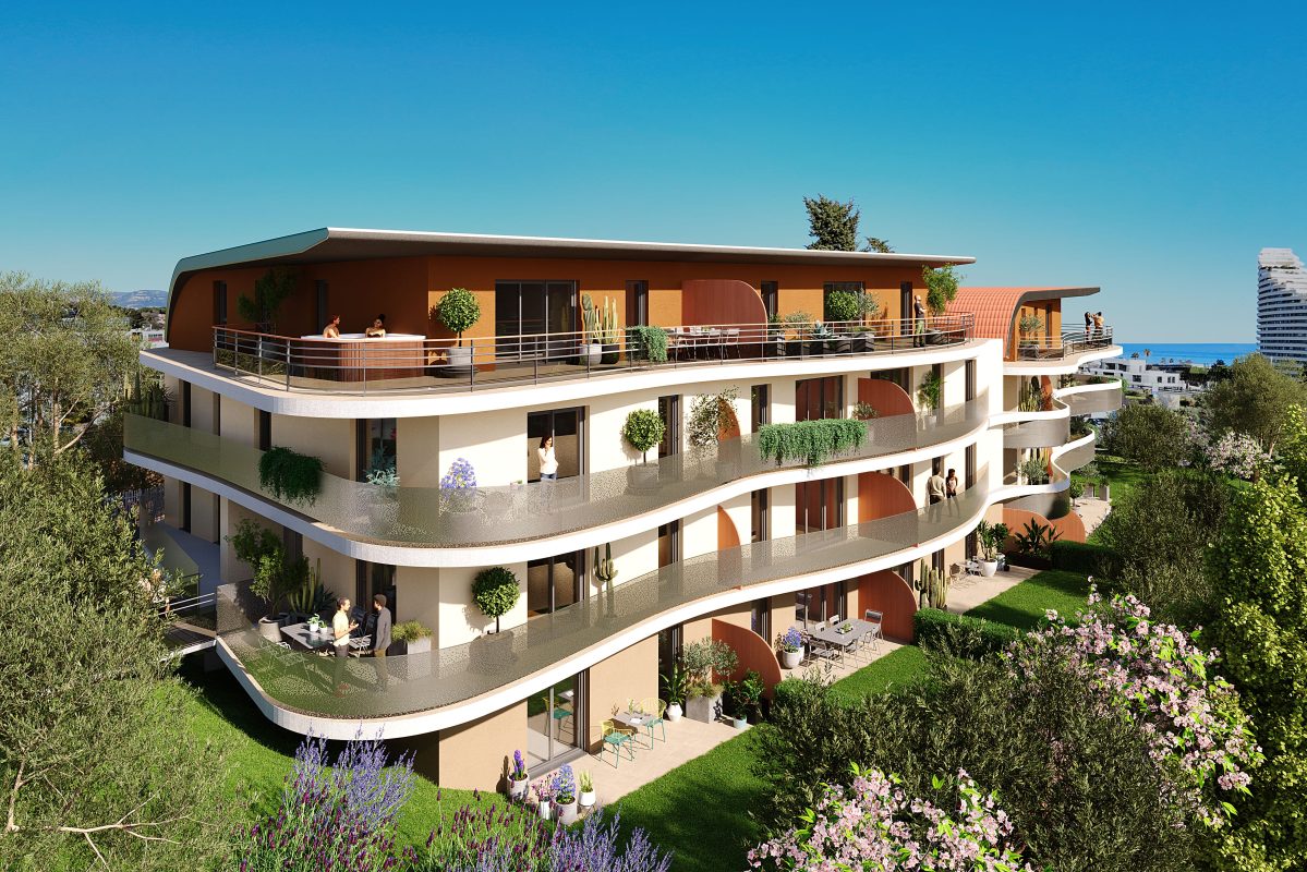 ONDE MARINE - programme immobilier neuf Villeneuve-Loubet (06)