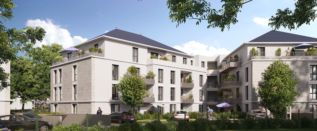 Le domaine des Lys - PP - programme immobilier neuf Tours-Saint-Cyr-sur-Loire (37) - Nue-Propriété