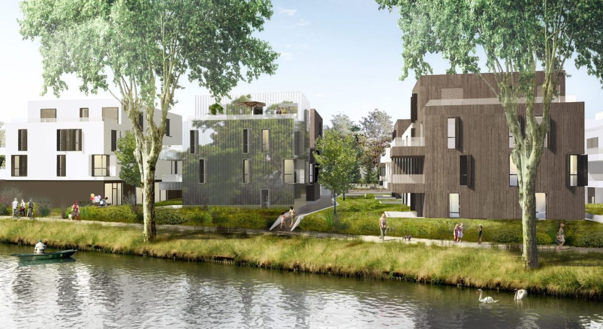 Les Jardins d'O - programme immobilier neuf Strasbourg (67) - Nue-Propriété