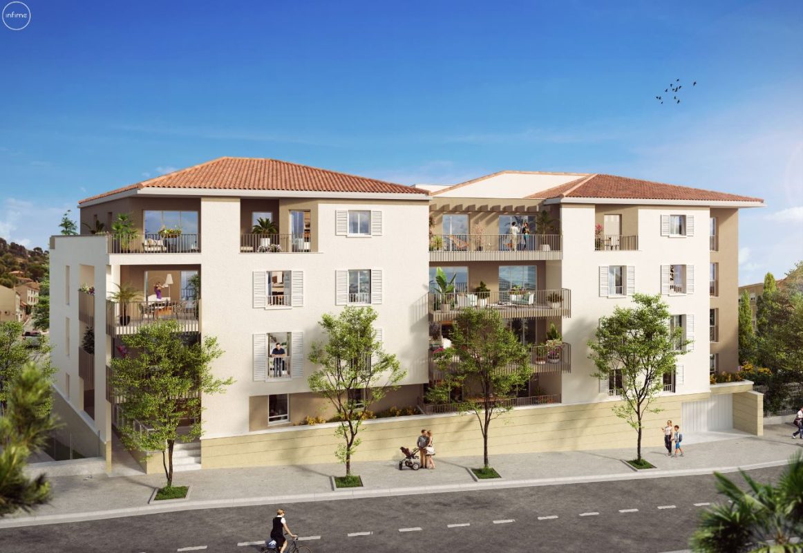 Villa Eugénie - MS - programme immobilier neuf Hyères (83) - Nue-Propriété