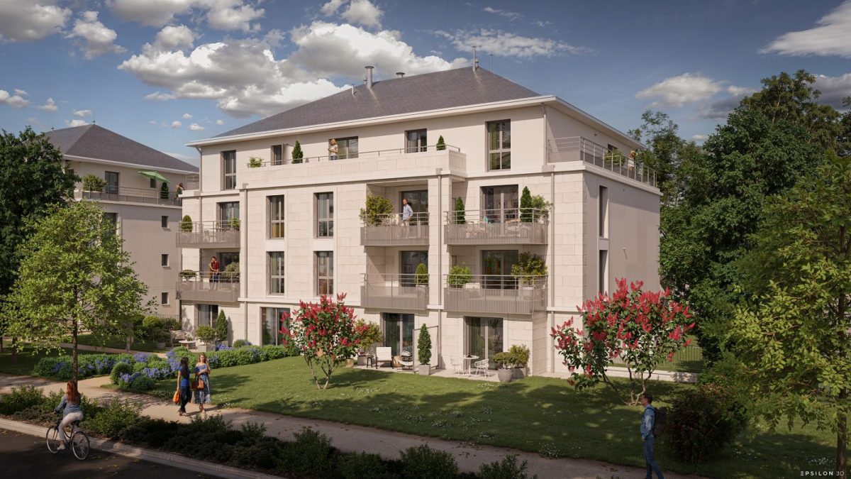 LE DOMAINE DES LYS - programme immobilier neuf SAINT-CYR-SUR-LOIRE (37) - Nue-Propriété