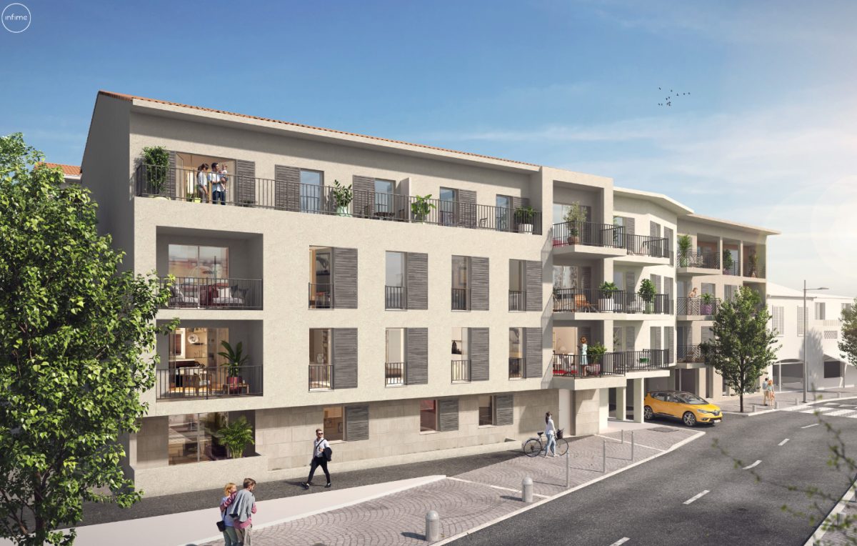 Rivages - MS - programme immobilier neuf Bandol (83) - Nue-Propriété