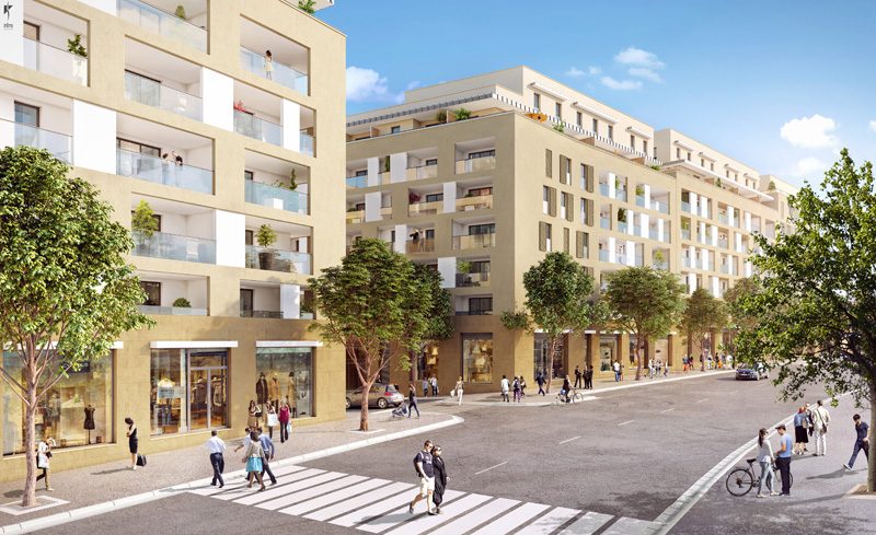 Nouvelles Scènes -MS - programme immobilier neuf Aix-en-Provence (13) - Nue-Propriété