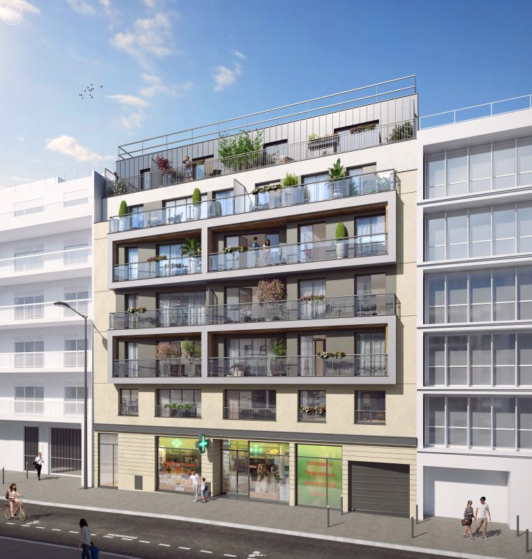 Harmonia MS - programme immobilier neuf Paris (75) - Nue-Propriété