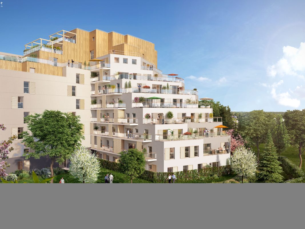 Plein ciel - TR2 - MS - programme immobilier neuf Meudon (92) - Nue-Propriété