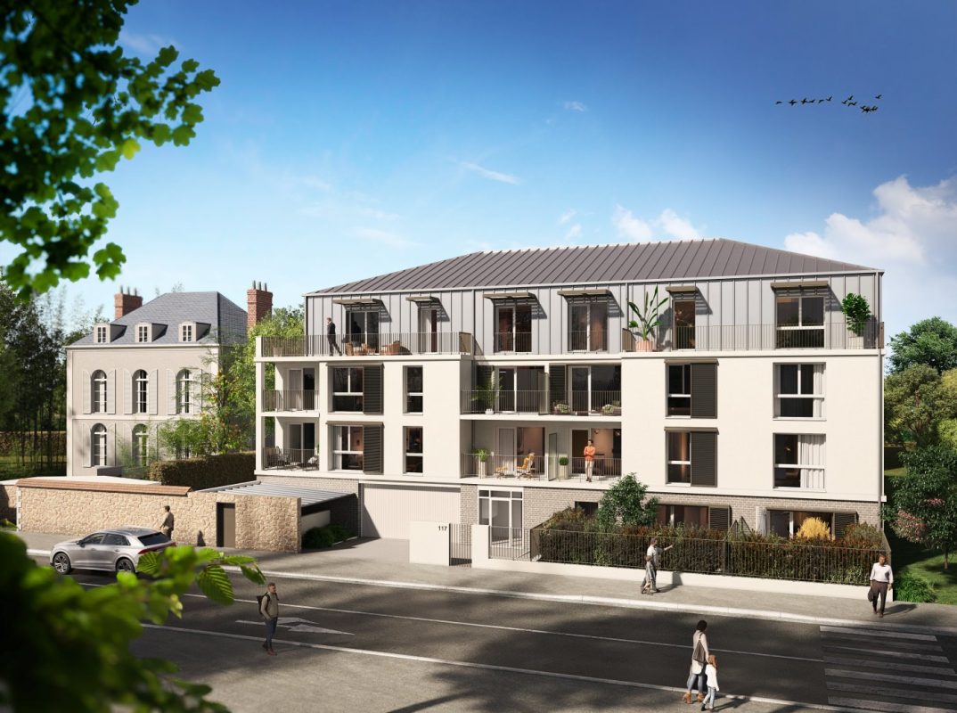 Le Clos Choisille - programme immobilier neuf Orléans / Saint-Jean-de-Braye (45) - Nue-Propriété