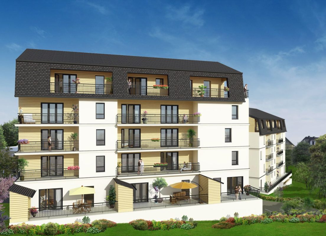 Domaine Bellevue 2 MT - programme immobilier neuf Trouville-sur-Mer (14) - Nue-Propriété