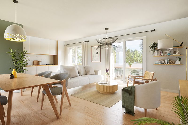 L'Orée - programme immobilier neuf Chennevières-sur-Marne (94) - Hors dispositif, Zone ANRU, Loi Jeanbrun, LLI, TVA 5,5%