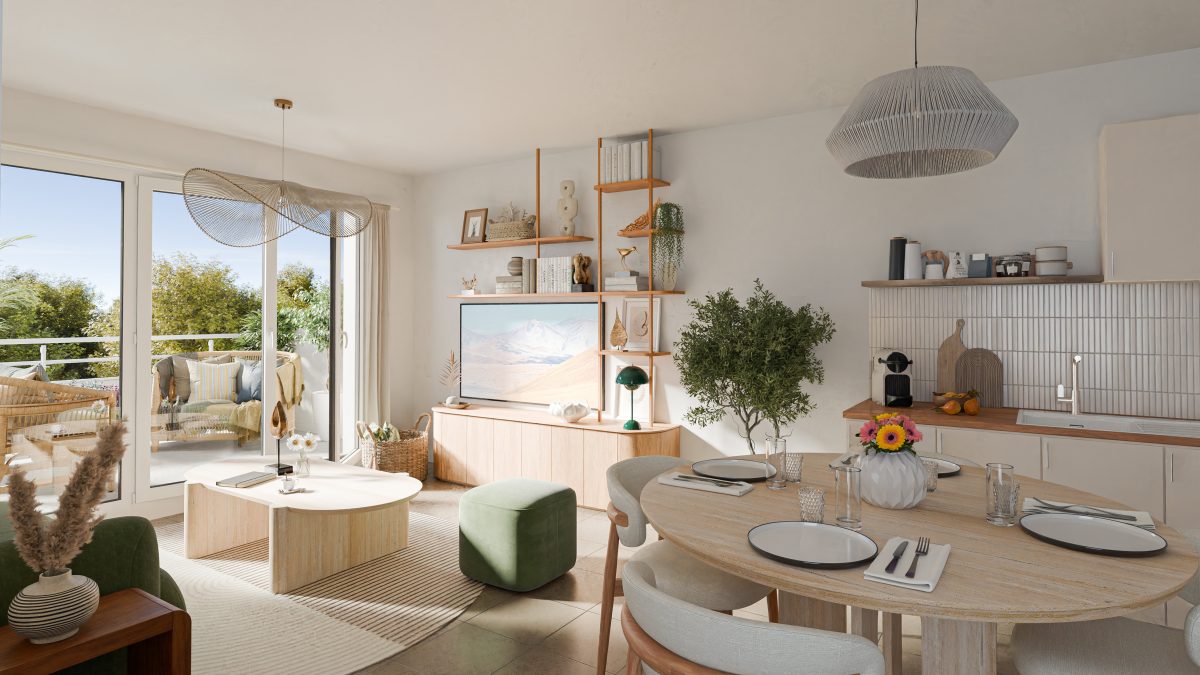 LUBERIA - programme immobilier neuf Manosque (04) - Hors dispositif, Loi Jeanbrun, Zone ANRU, LLI, TVA 5,5%